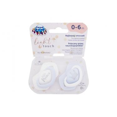 Canpol Babies Royal Baby Light Touch 2Pc  K  (Soother) Little Prince 0-6m 