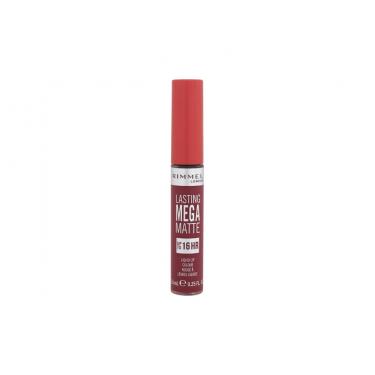 Rimmel London Lasting Mega Matte Liquid Lip Colour 7,4Ml  Ženski  (Lipstick)  Ruby Passion