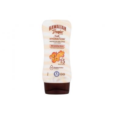 Hawaiian Tropic Silk Hydration  Spf15    180Ml Unisex (Sun Body Lotion) Protective Sun Lotion