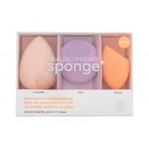 Real Techniques Glow Radiance Complexion Kit  Miracle Cleanse Sponge + Miracle Skincare Sponge + Miracle Complexion Sponge 1Pc    Ženski (Aplikator)