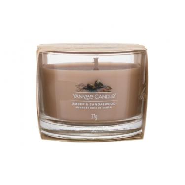 Yankee Candle Amber & Sandalwood   37G    Unisex (Mirisna Svijeca)