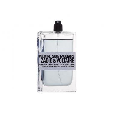 Zadig & Voltaire This Is Him! 100Ml Vibes Of Freedom   (Eau De Toilette) Muški Brez Embalaže 