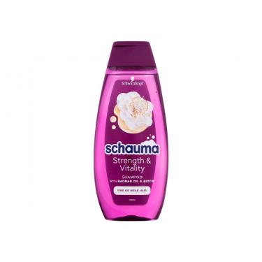 Schwarzkopf Schauma Strength & Vitality Shampoo 400Ml  Ženski  (Shampoo)  