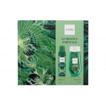 C-Thru Luminous Emerald  150Ml Deodorant 150 Ml + Shower Gel 250 Ml Ženski  Shower Gel(Deodorant)  