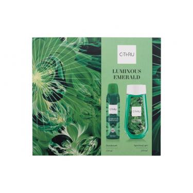 C-Thru Luminous Emerald  150Ml Deodorant 150 Ml + Shower Gel 250 Ml Ženski  Shower Gel(Deodorant)  